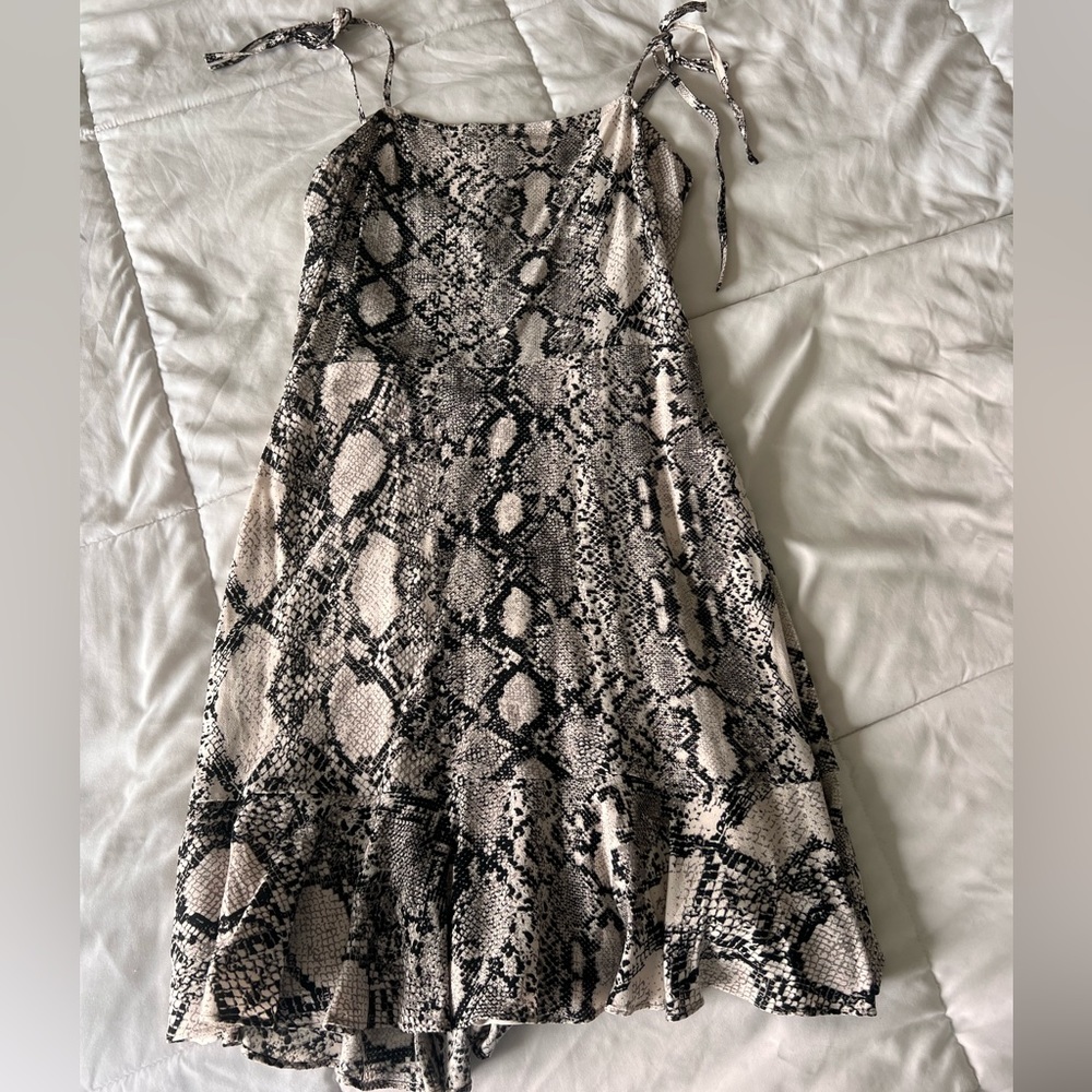 Express Snake Print dress